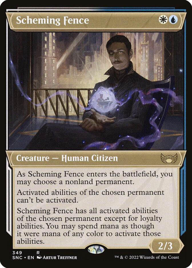 Scheming Fence (SNC) (349) / Showcase