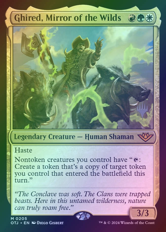 Ghired, Mirror of the Wilds (POTJ) (205p) / Foil