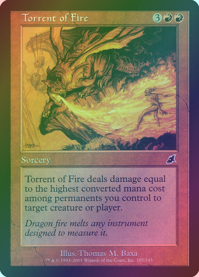 Torrent of Fire (SCG) (107) / Foil