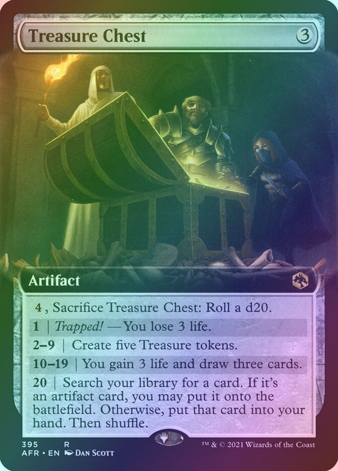 Treasure Chest (AFR) (395) / Extended Art / Foil