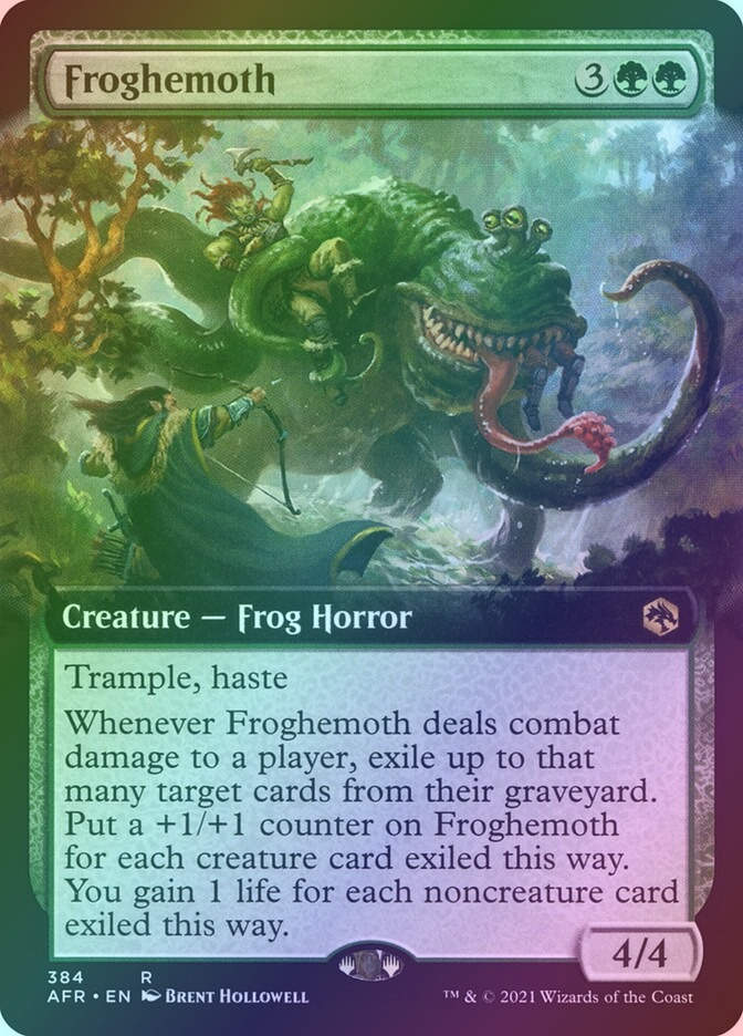 Froghemoth (AFR) (384) / Extended Art / Foil