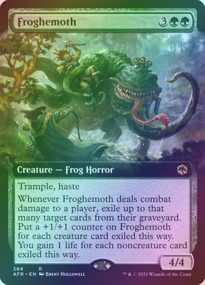 Froghemoth (AFR) (384) / Extended Art / Foil