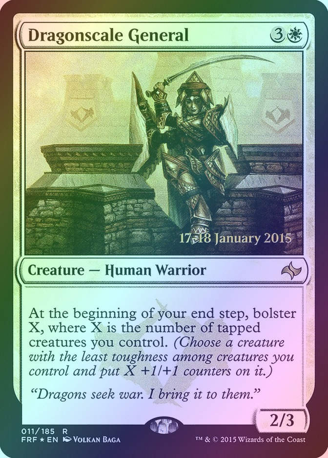 Dragonscale General (PFRF) (11s) / Foil