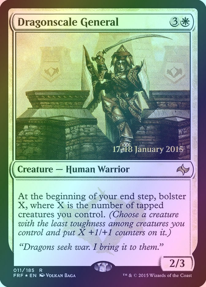 Dragonscale General (PFRF) (11s) / Foil