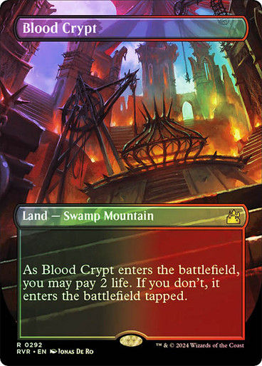Blood Crypt (rvr) (292) / Borderless / Foil