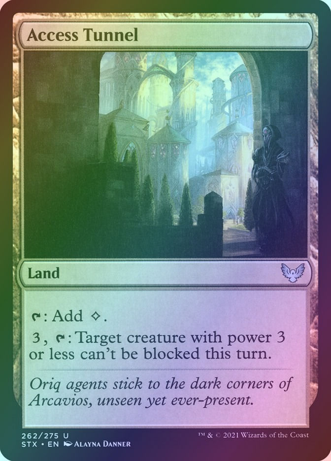 Access Tunnel (STX) (262) / Foil