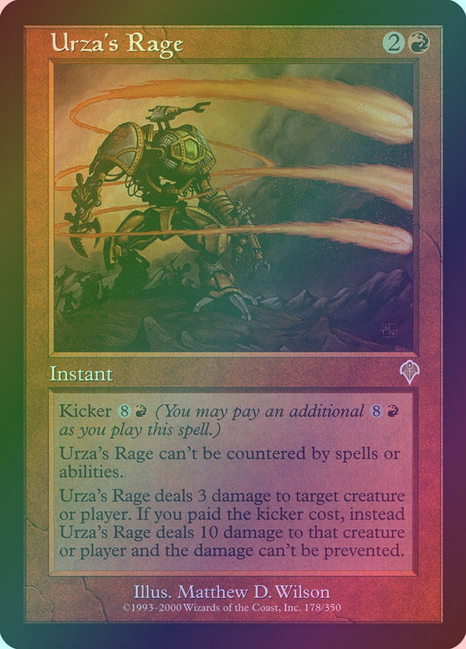 Urza's Rage (INV) (178) / Foil