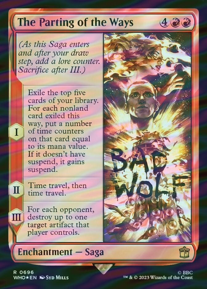 The Parting of the Ways (WHO) (696) / Surge Foil