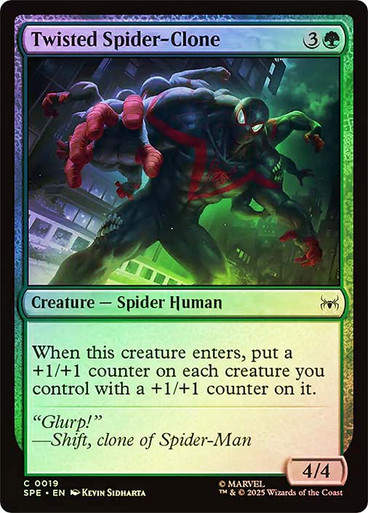 Twisted Spider-Clone (SPE) (19) / Foil