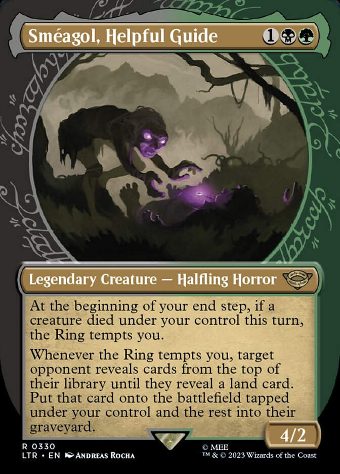 Sméagol, Helpful Guide (LTR) (330) / Borderless / Showcase