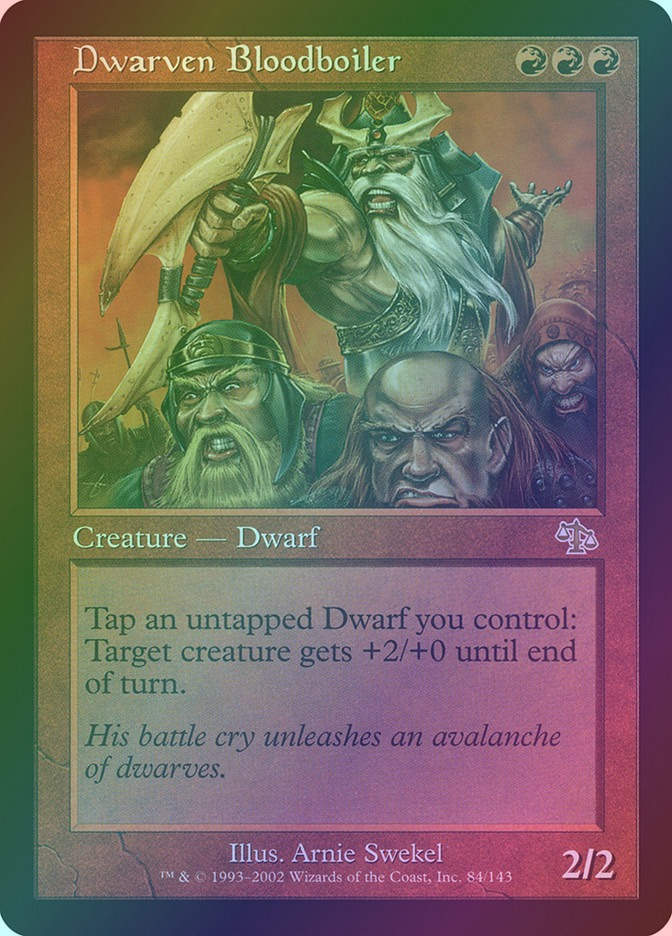 Dwarven Bloodboiler (JUD) (84) / Foil