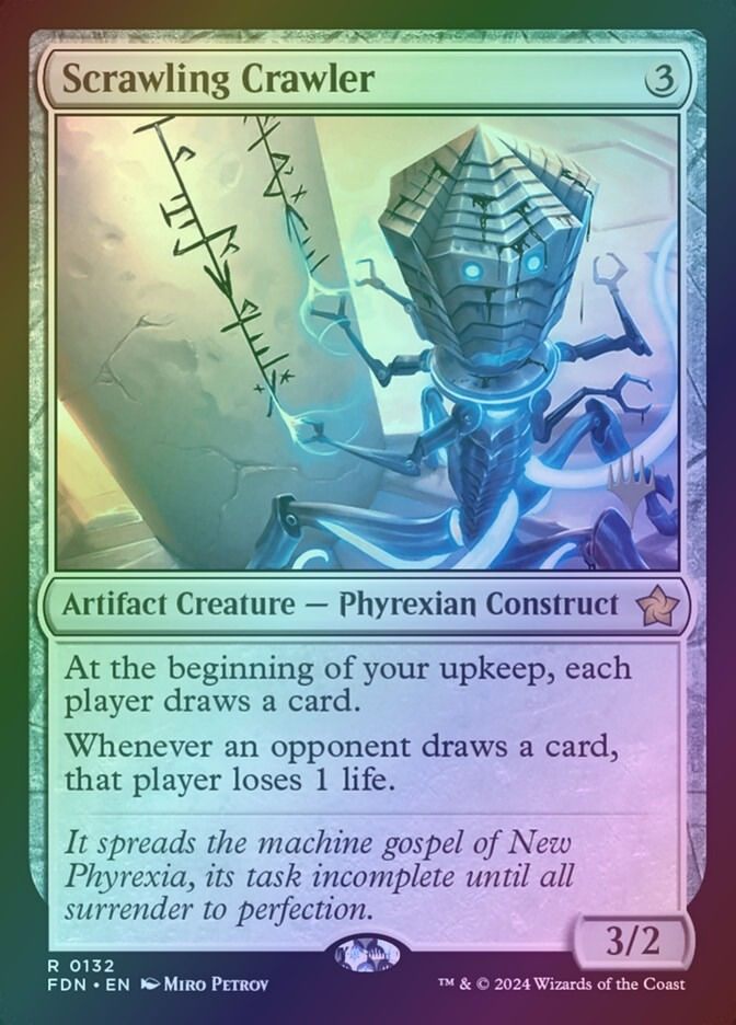 Scrawling Crawler (PFDN) (132p) / Foil