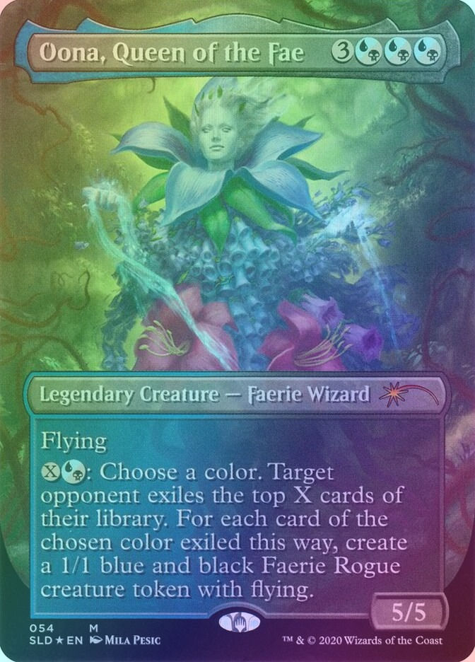 Oona, Queen of the Fae (SLD) (54) / Borderless / Foil