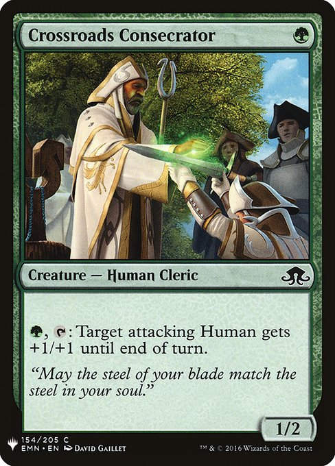 Crossroads Consecrator (PLST) (EMN-154)