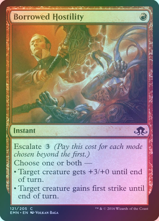 Borrowed Hostility (EMN) (121) / Foil