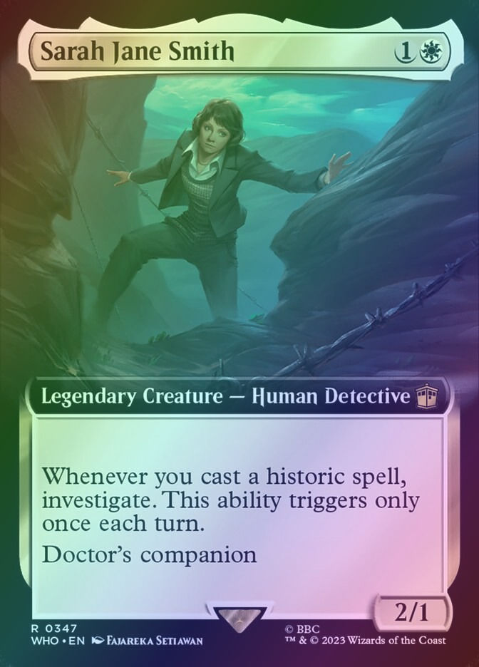 Sarah Jane Smith (WHO) (347) / Extended Art / Foil