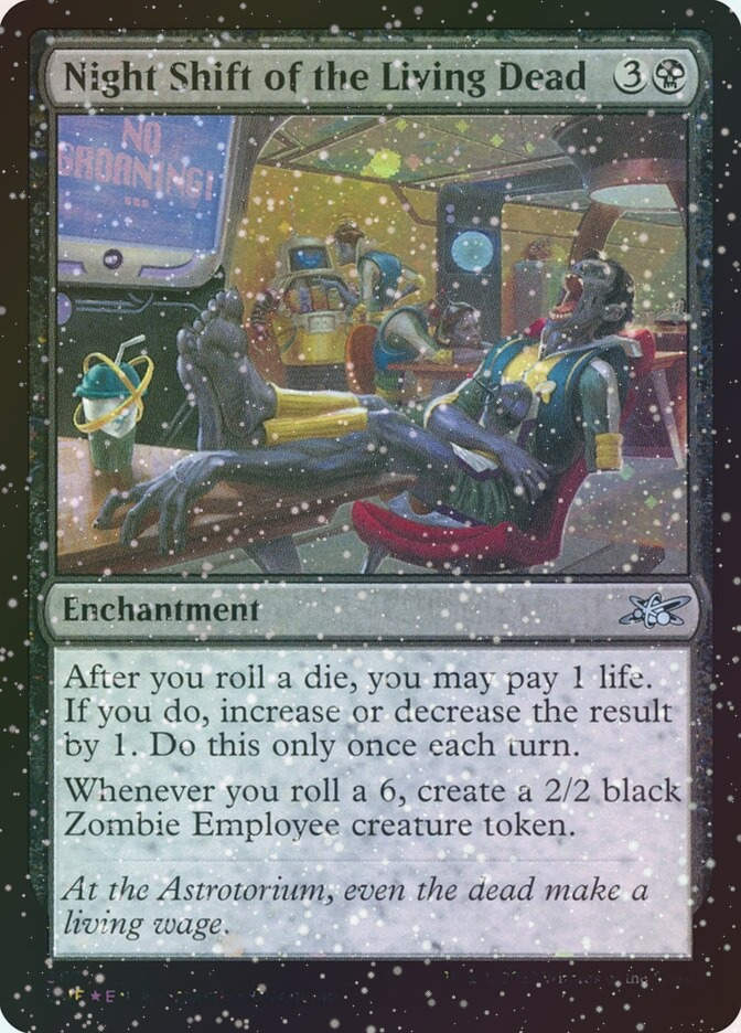 Night Shift of the Living Dead (UNF) (367) / Galaxy Foil