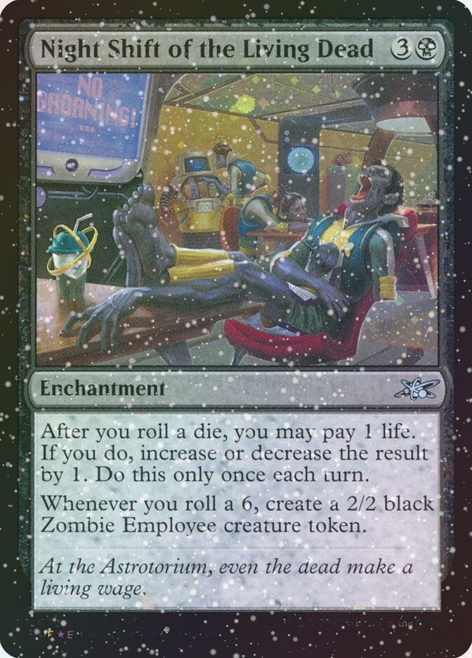 Night Shift of the Living Dead (UNF) (367) / Galaxy Foil