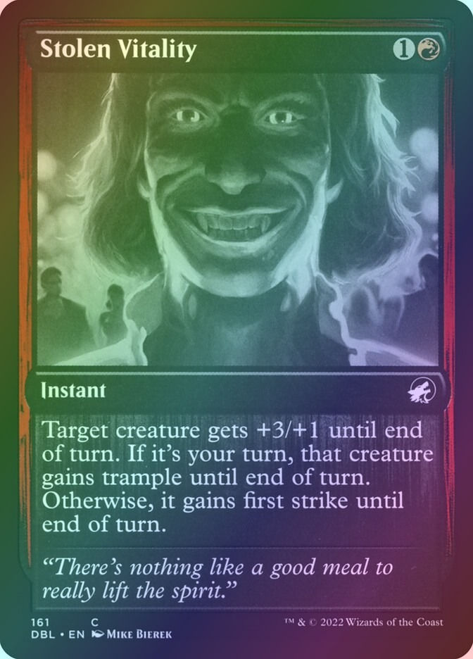 Stolen Vitality (DBL) (161) / Foil