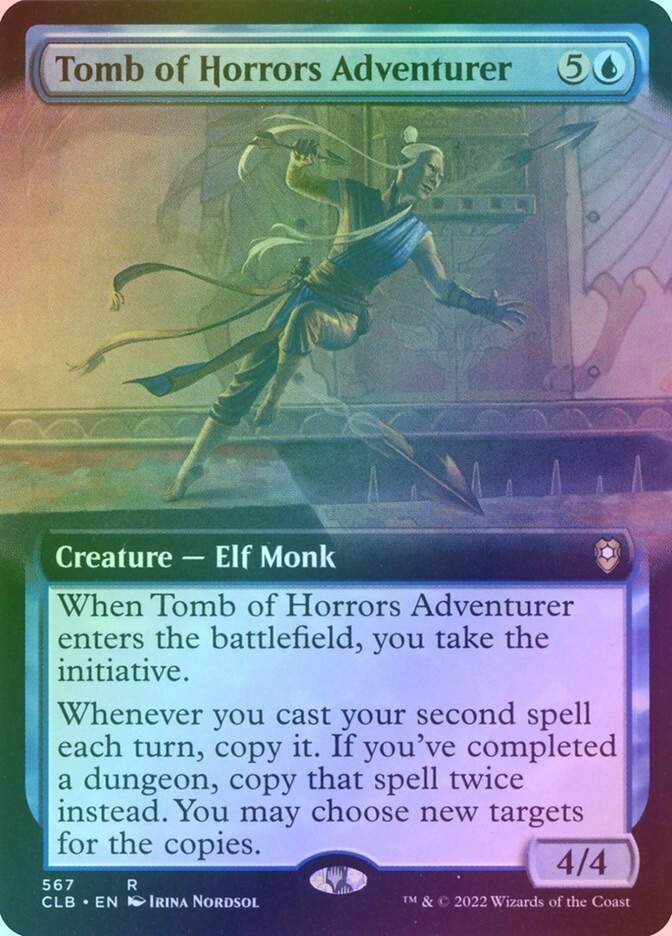 Tomb of Horrors Adventurer (CLB) (567) / Extended Art / Foil