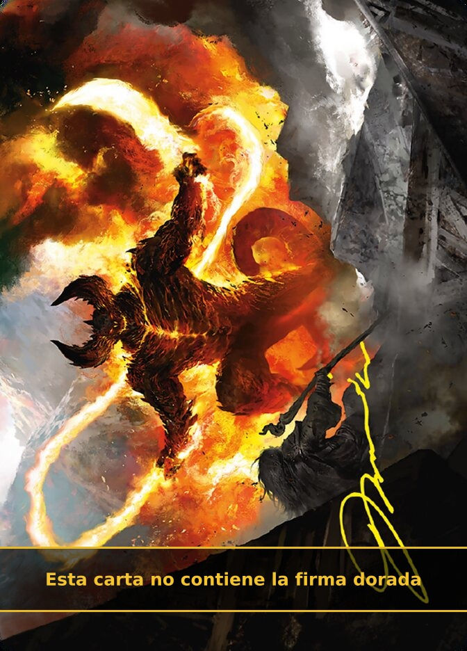 The Balrog, Flame of Udûn (ALTR) (36) / No Firmada