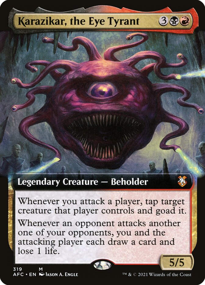 Karazikar, the Eye Tyrant (AFC) (319) / Extended Art