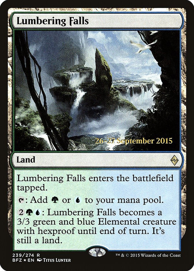 Lumbering Falls (PBFZ) (239s) / Foil