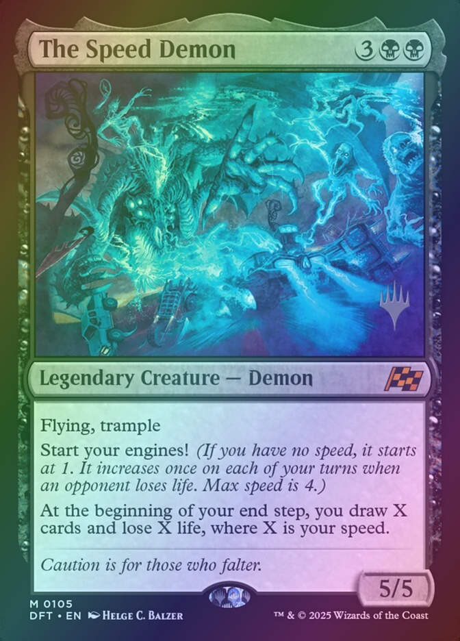 The Speed Demon (PDFT) (105p) / Foil