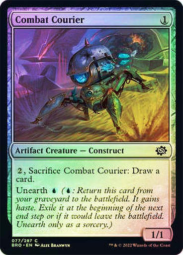 Combat Courier (BRO) / Foil