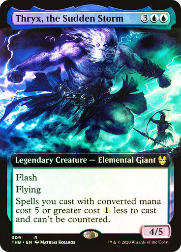 Thryx, the Sudden Storm (THB) (309) / Extended Art / Foil