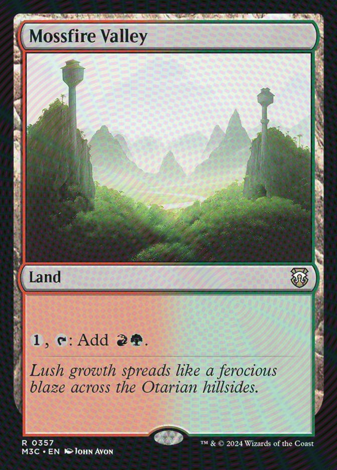 Mossfire Valley (M3C) (357) / Ripple Foil
