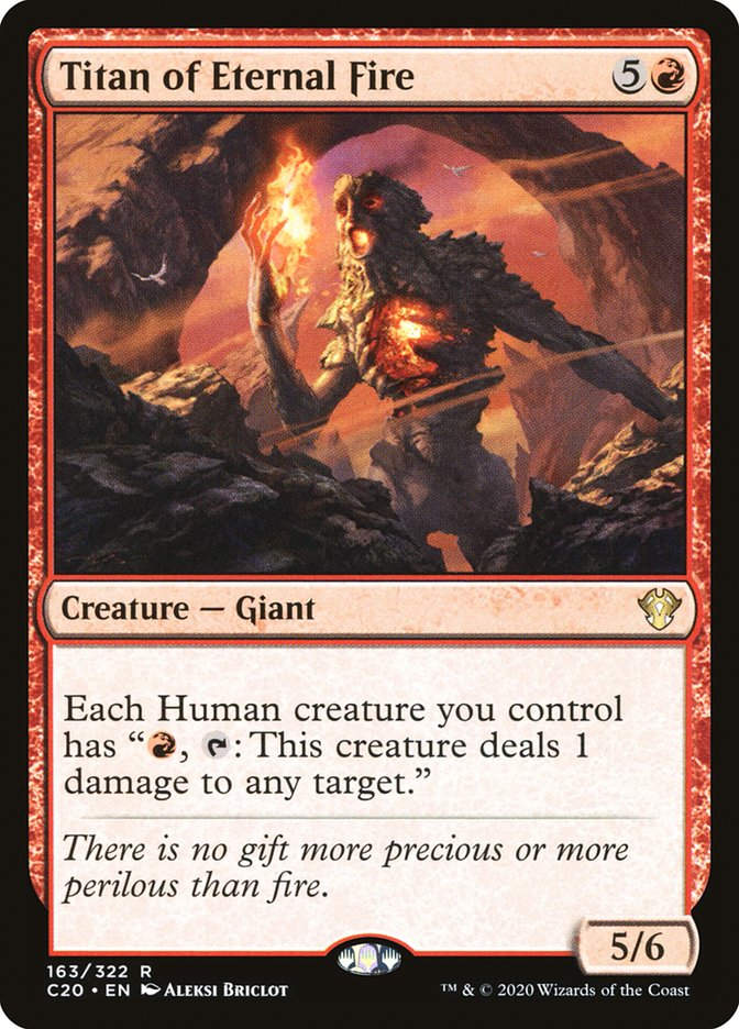 Titan of Eternal Fire (C20) (163)