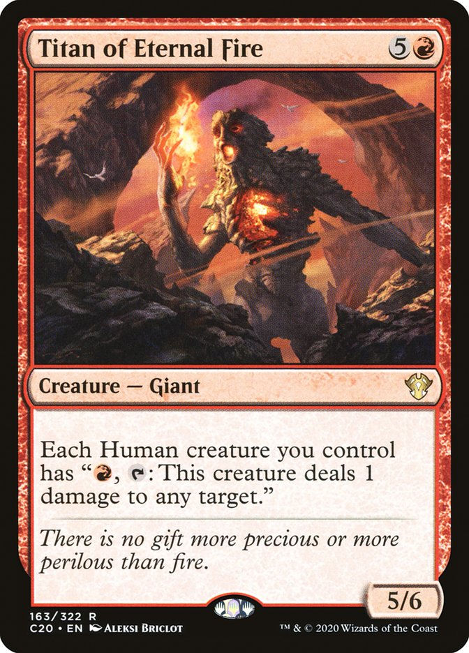 Titan of Eternal Fire (C20) (163)