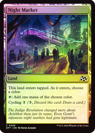 Night Market (DFT) (258) / Foil