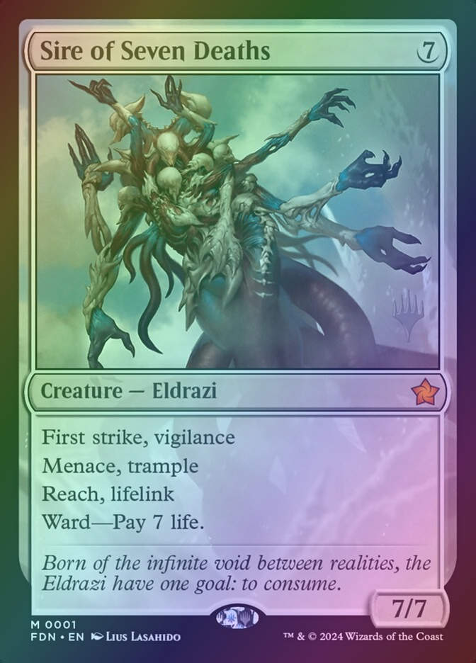 Sire of Seven Deaths (PFDN) (1p) / Foil