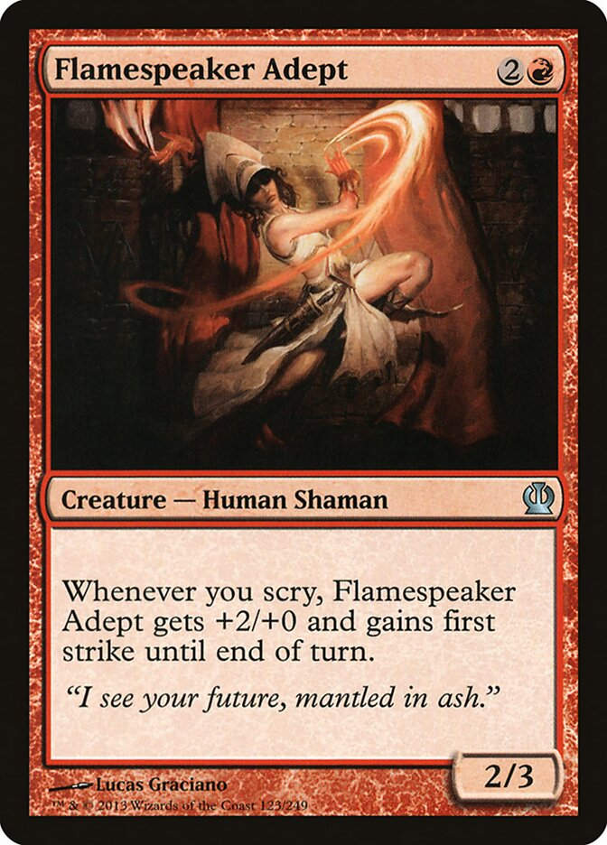 Flamespeaker Adept (THS) (123)