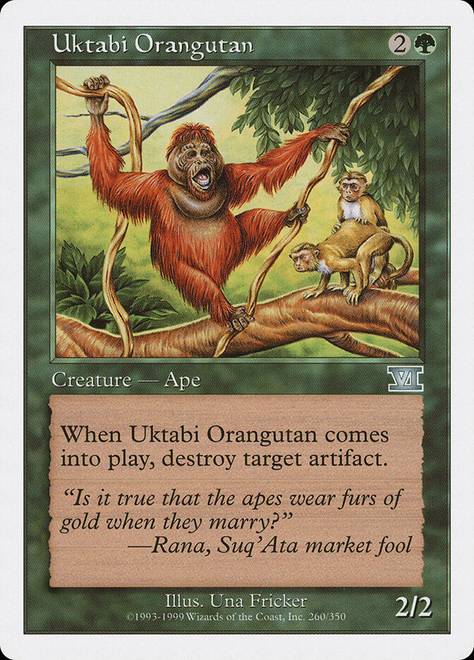 Uktabi Orangutan (6ED) (260)