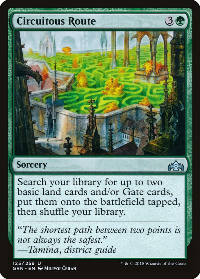 Circuitous Route (GRN) (125)