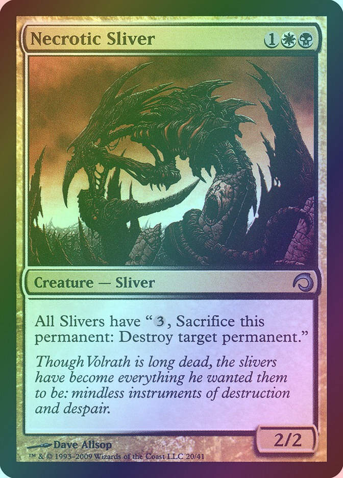 Necrotic Sliver (H09) (20) / Foil