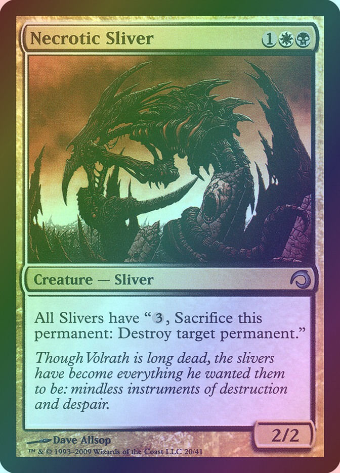 Necrotic Sliver (H09) (20) / Foil