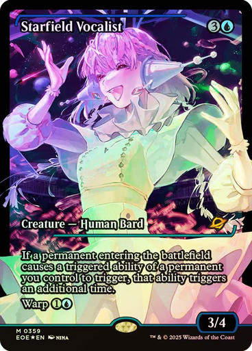 Starfield Vocalist (EOE) (359) / Showcase / Foil