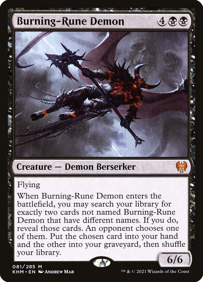 Burning-Rune Demon (KHM) (81)