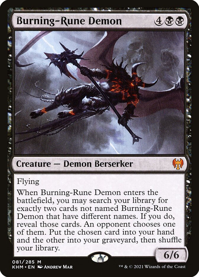 Burning-Rune Demon (KHM) (81)