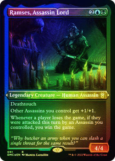 Ramses, Assassin Lord (DMC) / Foil Etched