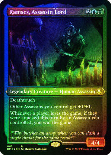Ramses, Assassin Lord (DMC) / Foil Etched