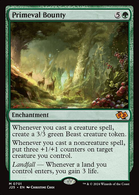 Primeval Bounty (J25) (701)