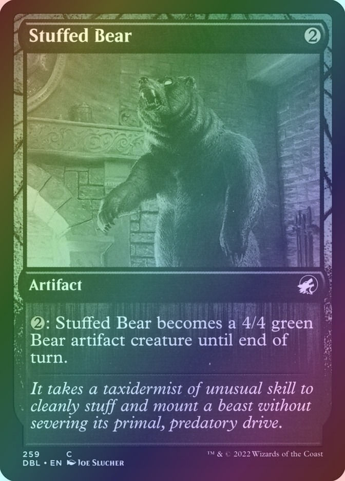 Stuffed Bear (DBL) (259) / Foil