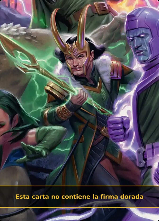 Loki, God of Lies (AMSH) (12b) / No Firmada