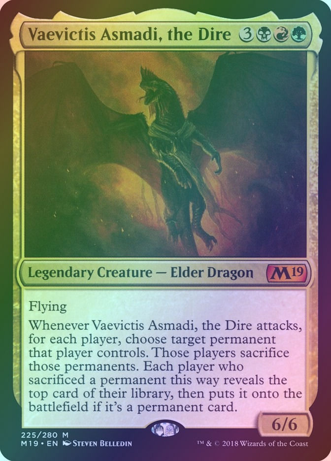 Vaevictis Asmadi, the Dire (M19) (225) / Foil