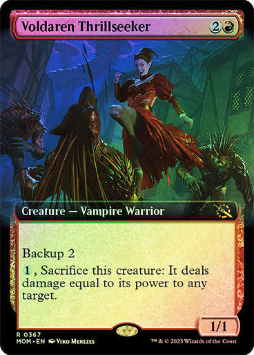 Voldaren Thrillseeker (mom_367) / Extended Art / Foil